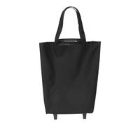 BCOATH Kleiner Trolley mit Rädern, zusammenklappbarer Einkaufswagen aus Kunststoff und Kohlenstoffstahl, geeignet für Shopping und tägliche Nutzung