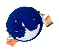 BCOATH Silikon Schultertasche Mädchen Umhängetasche Geldbörse Rainbow Münztasche mit Griff Bpa Frei