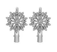 BCOATH Strass Haarspangen Elegante und Zarte Haarnadeln mit Blumenmotiv 2 Stück aus Legierung für Damen für Geburtstagsparty und Modisches Haarstyling