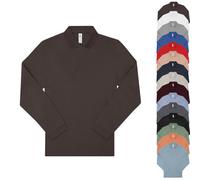 BCPU427 B&C My Polo Poloshirt 210 langarm Roasted Coffee XL