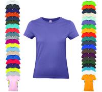 BCTW04T B&C kurzarm T-Shirt #E190 / Damen Black L