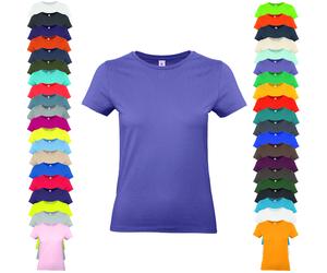 BCTW04T B&C kurzarm T-Shirt #E190 / Damen Black XL