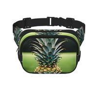 Be A Gürteltasche mit Ananas-Aufdruck, für Damen und Herren, mit verstellbarem Gurt, für Reisen, Wandern, Radfahren