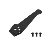 Be In Your Mind 1 x verbesserter tiefer Taschenclip mit 2-56UNC-Schrauben, tragbare Taillenclips, kompatibel mit Spyderco C81, C10, C11 (schwarz)
