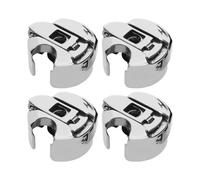 Be In Your Mind 4-teilige Spulenkapsel aus Edelstahl 22,5 X 13mm Kompatibel mit Juki DDL-5550 DDL-8100 DDL-8300 DDL-8500 DDL-8700 Einnadel-Nähmaschine für Frontlader