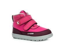 Be Lenka Zippu Berry & Grey Winterbarfussstiefeletten | Gr. 32