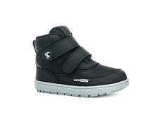 Be Lenka Zippu Black & Grey Winterbarfussstiefeletten | Gr. 26