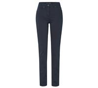 TONI 5-Pocket-Röhrenhose be Loved - satinierte Baumwolle, slim fit, Dunkelblau Gr. 36K