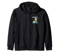 Be Salty Melt Ice Frog Lustiges Winter-Cartoon-Design Kapuzenjacke
