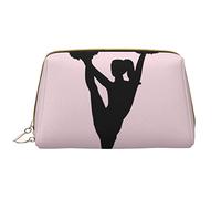 Beach Palm Trees Damen Leder Kosmetik Clutch Make-up Tasche Reise Kosmetiktasche Reise Zubehör, Cheerleader, Einheitsgröße