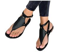 Beach Sandalen Damen Flip Flops Pantoffeln Elegant Römersandalen Riemchensandale Freizeitschuhe Pantoletten Bohemian Gladiator Sandalen Flip Flops Sandalen Modische Zehentrenner Hausschuhe