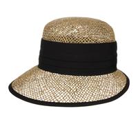 Beach Strohcap by Seeberger schwarz One Size