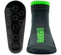 Beachies Erwachsene Strand- und Wattsocken dunkelgrau-grün 46/48