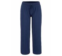 Beachtime 7/8-Strandhose aus weichem Jersey, marine