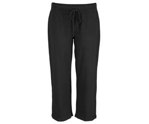 BEACHTIME 7/8-Strandhose Damen schwarz Gr.40/42
