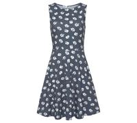 Strandkleid BEACHTIME Gr. 38, N-Gr, blau (graublau-bedruckt) Damen Kleider (93245648-38) graublau-bedruckt