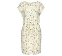 Jerseykleid BEACHTIME Gr. 34, N-Gr, gelb (gelb, creme, bedruckt) Damen Kleider Strandkleider (30385221-34)