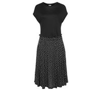 Jerseykleid BEACHTIME Gr. 44, N-Gr, schwarz (schwarz, gepunktet, bedruckt) Damen Kleider Bestseller (78679047-44) schwarz, gepunktet, bedruckt
