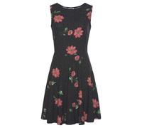 BEACHTIME Strandkleid Damen schwarz-rot Gr.44