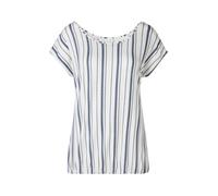 BEACHTIME Kurzarmshirt Damen blau-gestreift Gr.48/50