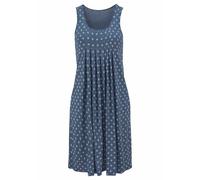 Strandkleid BEACHTIME Gr. 48, N-Gr, blau (blau, bedruckt) Damen Kleider (53443632-48) blau, bedruckt