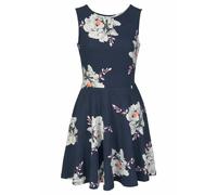 BEACHTIME Strandkleid Damen blau-geblümt Gr.34