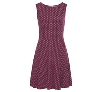 BEACHTIME Strandkleid Damen bordeaux-weiß Gr.44