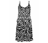 Beachtime Strandkleid, mit Animalprint 36, N-Gr schwarz Damen Sommerkleider Kleider Strandkleid 36, N-Gr schwarz, weiß, bedruckt