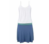 Beachtime Strandkleid aus Viskosejersey, weiß-türkis-blau