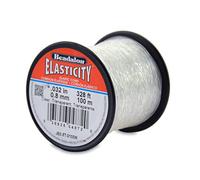 Beadalon Elastcity elastischer Faden, 0,8 mm, 100 m, durchsichtig