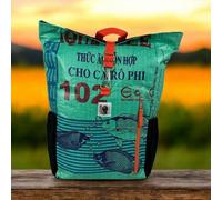 Beadbags Adventure Rucksack Ri100 mittelgrün (Fische)