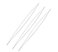 Beading Needles - 12pcs Eye Beading Needles | Jewelry Making Tool for String Seed Beads Bracelet Necklace Waist Beads DIY Craft Accessories Durable Flexible Threading Kit