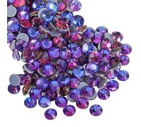Beadsland Hotfix Strasssteine für textilien,Lila Samt,SS10/2880pcs
