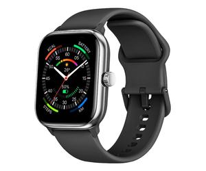Beafon Smartwatch Rechteckig IP68 201 (Silber)