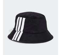 Beanie ADIDAS PERFORMANCE "3-STREIFEN STOFFHUT", Damen, schwarz-weiß (schwarz, weiß), Obermaterial: 100% Baumwolle, Mützen Beanie (20407654-0) schwarz, weiß