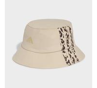 Beanie ADIDAS PERFORMANCE "LEO BUCKET", Herren, crystal linen, khaki six, schwarz braun, gold metallic, Obermaterial: 100% Baumwolle, Mützen Beanie (95190009-0) crystal linen, khaki six, schwarz braun