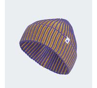 Beanie ADIDAS SPORTSWEAR "EFFECT", Damen, bunt (solar lila, crew gelb, solar lila), Obermaterial: 100% Polyester, Mützen Beanie, sportliche Beanie, mit Strickmuster, passgenauer Sitz, leicht (42955316