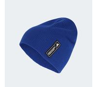 Beanie ADIDAS SPORTSWEAR "ESS LBL BEANIE", Damen, blau (royal blau, weiß), Obermaterial: 100% Polyacryl, Mützen Beanie, für Erwachsene, sportlicher Stil, aus Polyacryl (98555629-0) royal blau, weiß