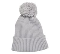 Beanie BRANDIT "Brandit Bobble Hat", Herren, Gr. onesize, grau, Kunstfaser, Mützen Beanie (82492047-0) grau