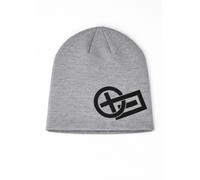 Beanie CHIEMSEE, Herren, grau (neutral gray melange), Baumwolle, Mützen Beanie (47808020-0) neutral gray melange