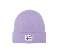 Beanie CHIEMSEE, Herren, lila (lavender), Kunstfaser, unifarben, Mützen Beanie, - mit Logo Label (69869648-0) lavender