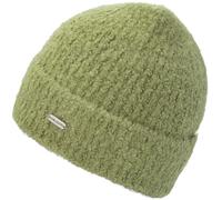 Beanie CHILLOUTS "Esther Hat", Damen, grün (olive), Obermaterial: 100% Polyester, unifarben, Mützen Beanie, mit seitlichem Chillouts Label, aus leichtem Material (28463910-0) olive