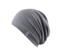 Beanie CHILLOUTS "Florence Hat", Damen, grau, Web, Materialmix, Mützen Beanie, leichte Longbeanie, elastisch, optimaler Sitz (64397426-0) grau