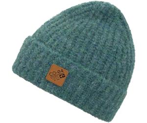 Beanie CHILLOUTS "Ines Hat", Damen, grün (peacock grün), Grobstrick, Kunstfaser, meliert, Mützen Beanie, Strickmütze in leicht melierter Optik (25334514-0) peacock grün