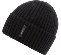 Beanie CHILLOUTS "Luke Hat", Damen, schwarz, Strick, Obermaterial: 60% Baumwolle, 40% Polyester, Mützen Beanie (55158960-0) schwarz