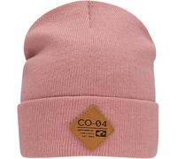 Beanie CHILLOUTS "Nicki Hat", Damen, rosa, Feinstrick, Kunstfaser, unifarben, Mützen Beanie, Hautsympathisch, atmungsaktiv, wärmend, Doppellagig (86245903-0) rosa