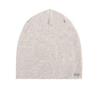 Beanie CHILLOUTS "Pittsburgh Hat", Damen, grau (nature, grau), Baumwollmischung, Mützen Beanie, mit weichem Baumwollmix & feiner Streifenstruktur (32757404-0) nature, grau