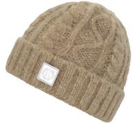 Beanie CHILLOUTS "Rory Hat", Damen, beige, Obermaterial: 54% Polyacryl, 41% Polyamid, 5% Alpaka, unifarben, Mützen, Beanie mit Zierstrick (11415047-0) beige