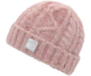 Beanie CHILLOUTS "Rory Hat", Damen, pink, Obermaterial: 54% Polyacryl, 41% Polyamid, 5% Alpaka, unifarben, Mützen Beanie, Beanie mit Zierstrick (65528466-0) pink