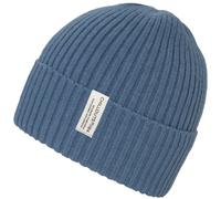 Beanie CHILLOUTS "Tomke Hat", Damen, blau, Obermaterial: 48% Viskose, 28% Polyester, 24% Polyamid, mehrfarbig, Mützen, hochwertige Rippstrickbeanie (74757807-0) blau